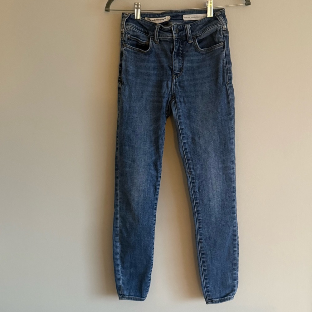 Pilcro and the Letterpress by Anthropologie High Rise Denim Legging
